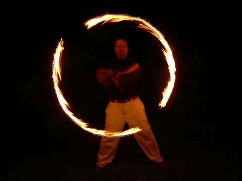 Corporate Magician Fire Performer