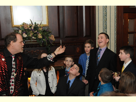 Bar Bat Mitzvah Magician and Mentalist NY, NJ, CT 